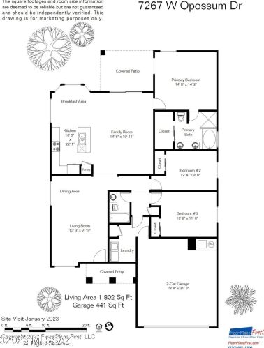 7267 Opossum Dr, Tucson, AZ 85743-8939