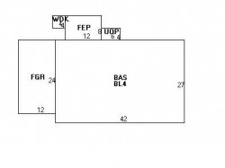 12 James St, Newton MA  02465-1028 floor plan