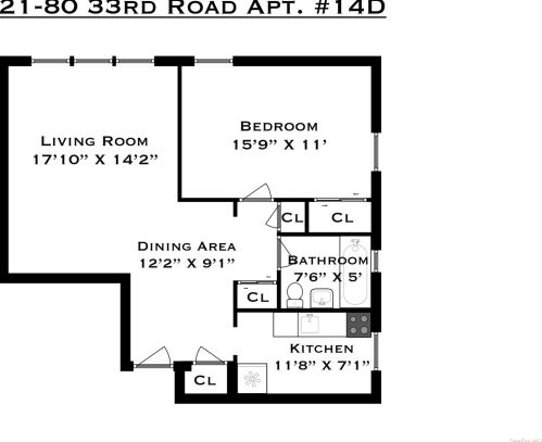 21-80 33rd Rd, Long Island City NY  11106-4601 exterior