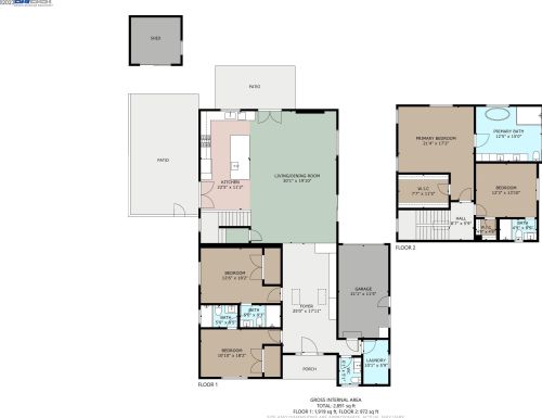 19525 Forest Ave, Hayward CA  94546-3519 exterior