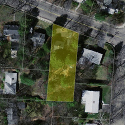 73 Dedham St, Newton MA  02461-2134 aerial view