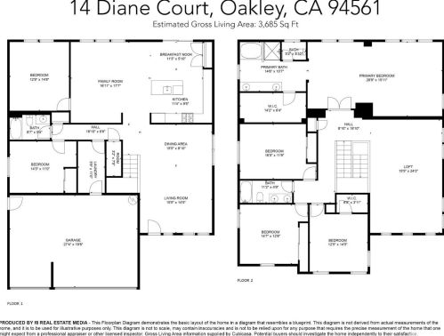 14 Diane Ct, Oakley, CA 94561-2786