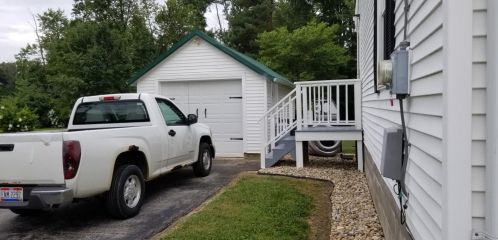 825 Cherry St, Blanchester OH  45107-1315 exterior