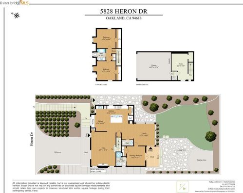 5828 Heron Dr, Oakland CA  94618-2628 exterior