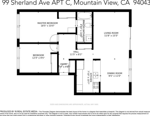 99 Sherland Ave, Mountain View CA  94043-3851 exterior
