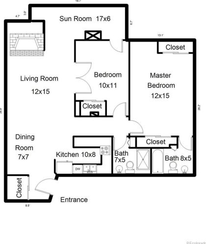 1313 Williams St, Denver CO 80218-2692 exterior