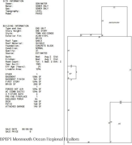 1 Redwood Dr, Tinton Falls NJ  07712-8711 exterior