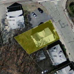 11 Circuit Ave, Newton MA  02461-1602 aerial view