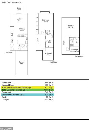 2185 Cool Stream Cir, Saint Paul MN  55122-1999 exterior