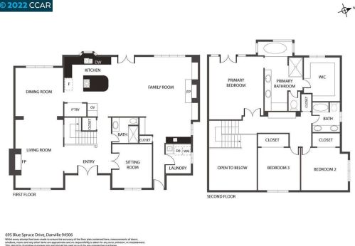 695 Blue Spruce Dr, Danville CA  94506-4525 exterior