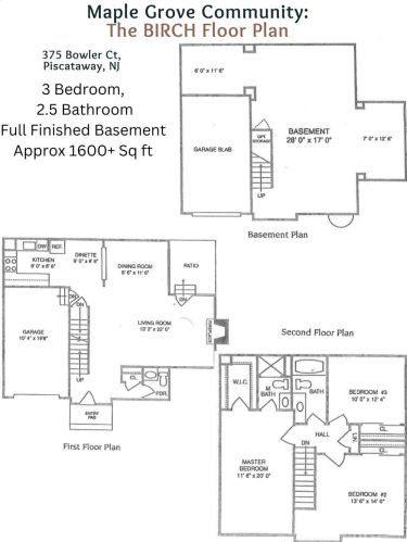 375 Bowler Ct, Piscataway NJ  08854-6650 exterior