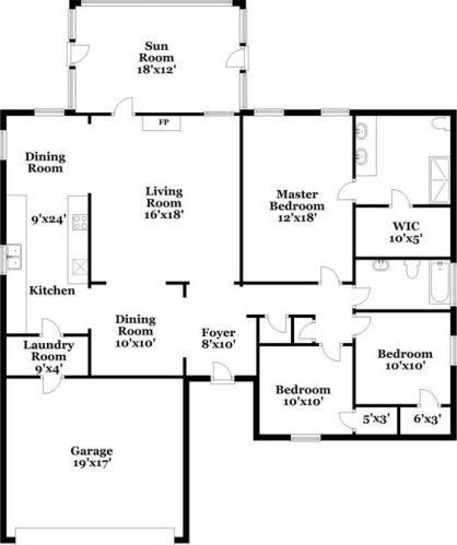 2705 Forestview Dr, Denton TX  76210-2710 exterior