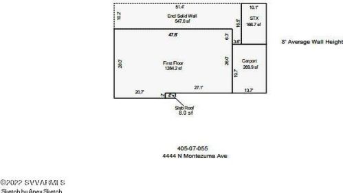 4444 Montezuma Ave, Mcguireville AZ  86335-5494 exterior
