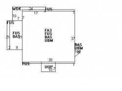 11 Fairview Ter, Newton MA  02465-2421 floor plan