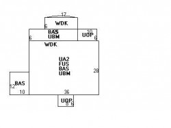 26 Islington Rd, Newton MA  02466-1006 floor plan