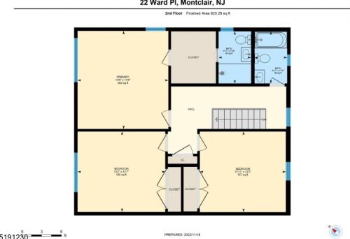 22 Ward Pl, Montclair NJ  07042-3106 exterior