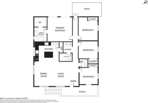 2624 Inyo Ave, Oakland CA  94601-1324 exterior