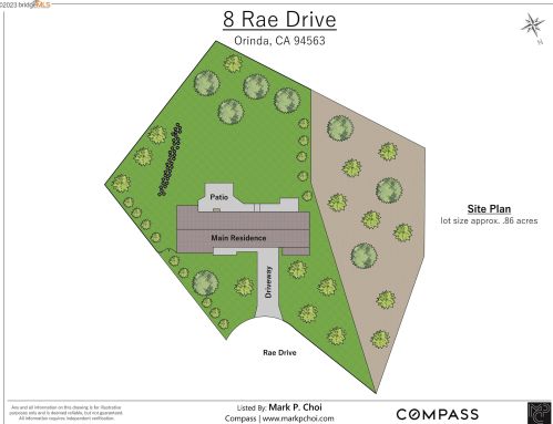 8 Rae Dr, Orinda CA  94563-4360 exterior