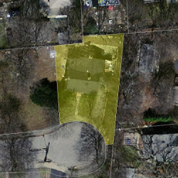 14 Regina Ter, Newton MA 02466-1402 aerial view