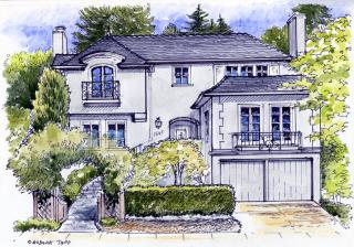 1545 Scenic Ave, Berkeley CA  94709-1347 exterior
