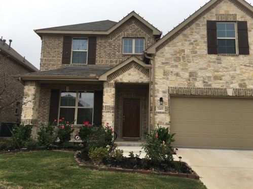 3445 Palm Lake Dr, Oak Point TX  75068 exterior