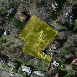 62 Bellevue St, Newton MA  02458-1919 aerial view