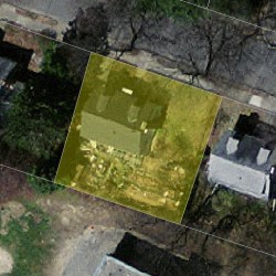 32 Clark Rd, Newton MA 02465-1104 aerial view