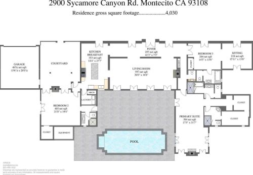 2900 Sycamore Canyon Rd, Santa Barbara CA  93108-2025 exterior