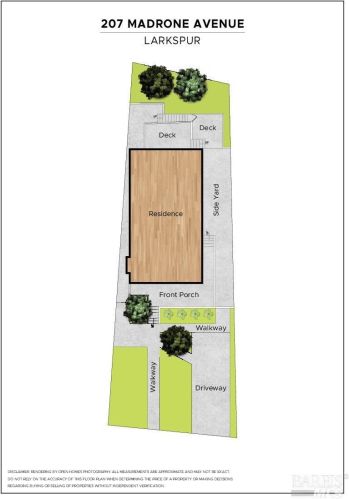 207 Madrone Ave, Larkspur CA  94939-2114 exterior