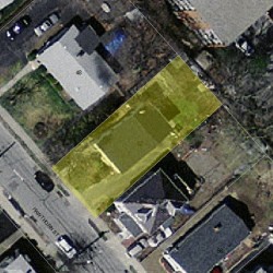 52 Hawthorn St, Newton MA  02458-1215 aerial view