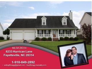 8233 Hurrican Ln, Fayetteville NC  28314-6113 exterior