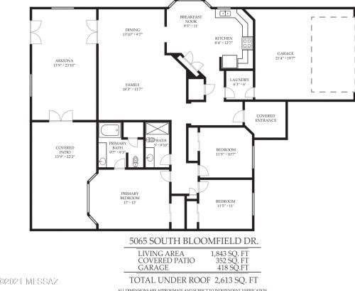 5065 Bloomfield Dr, Tucson, AZ 85746-3971