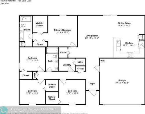 626 Millard Dr, Fort Pierce, FL 34953-8331