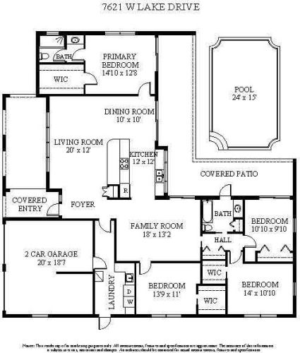 7621 Lake Dr, West Palm Beach FL  33406-8739 exterior