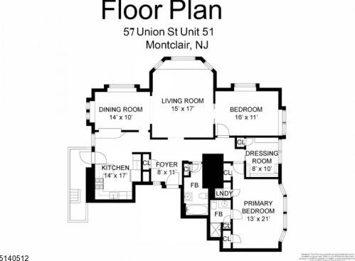 57 Union St, Montclair NJ  07042-6301 exterior