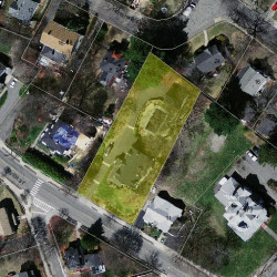 19 River St, Newton MA  02465-1835 aerial view