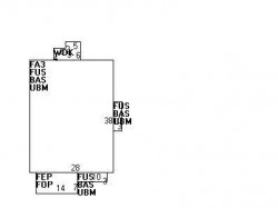 18 Claflin Pl, Newton MA 02460-1929 floor plan