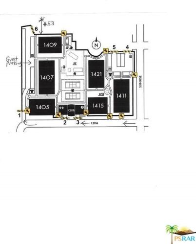 1409 Sunrise Way, Palm Springs CA  92262-5357 exterior