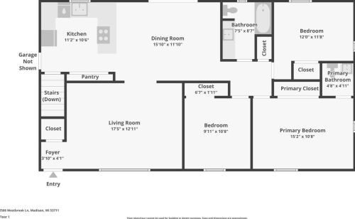 2506 Westbrook Ln, Madison WI  53711-4169 exterior