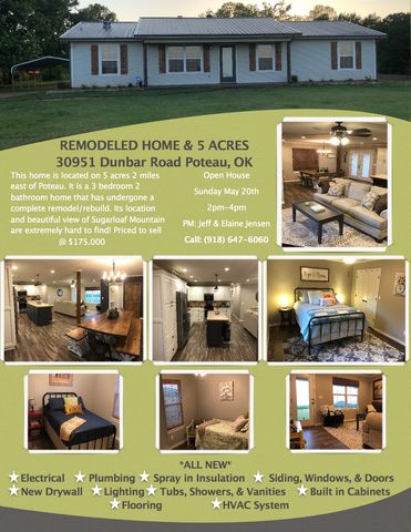 30591 Dunbar Rd, Poteau, OK 74953-7285