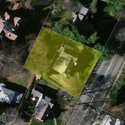 665 Centre St, Newton MA 02458-2341 aerial view