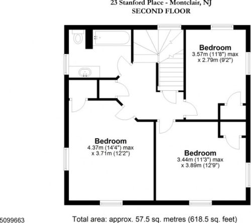 23 Stanford Pl, Montclair NJ  07042-5009 exterior