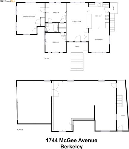 1744 Mcgee Ave, Berkeley CA  94703-1266 exterior