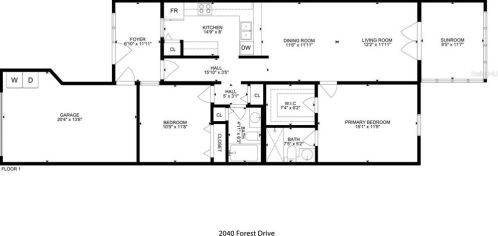 2040 Forest Dr, Inverness, FL 34453-3831