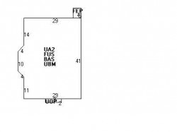 151 Tremont St, Newton MA  02458-2130 floor plan