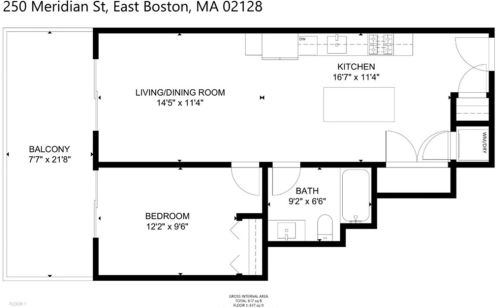 250 Meridian St, Boston MA  exterior