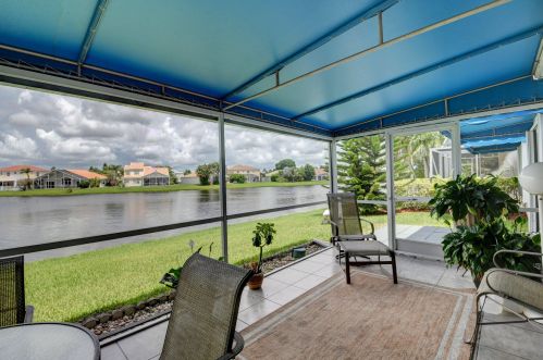 9581 Tavernier Dr, Boca Raton FL  33496-2105 exterior