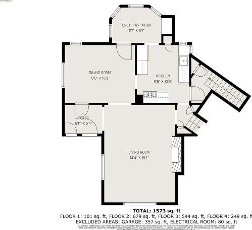 1 Kingsland Pl, Oakland CA  94619-2608 exterior