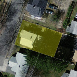 8 Clark Rd, Newton MA  02465-1104 aerial view