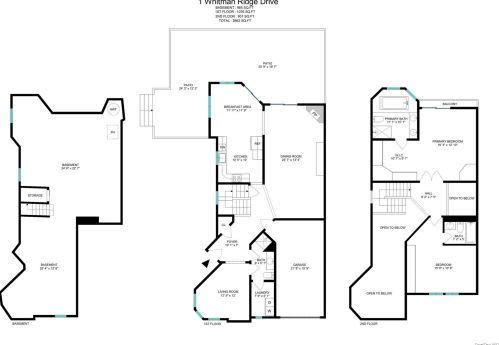 1 Whitman Ridge Dr, Huntington Station NY  11747-1048 exterior